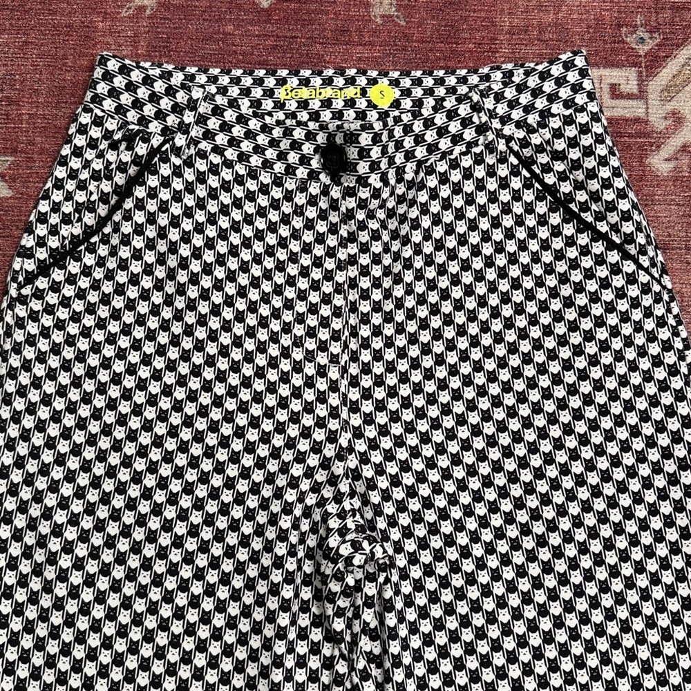 BETABRAND Cat Print Pants Size Small - Picture 4 of 13
